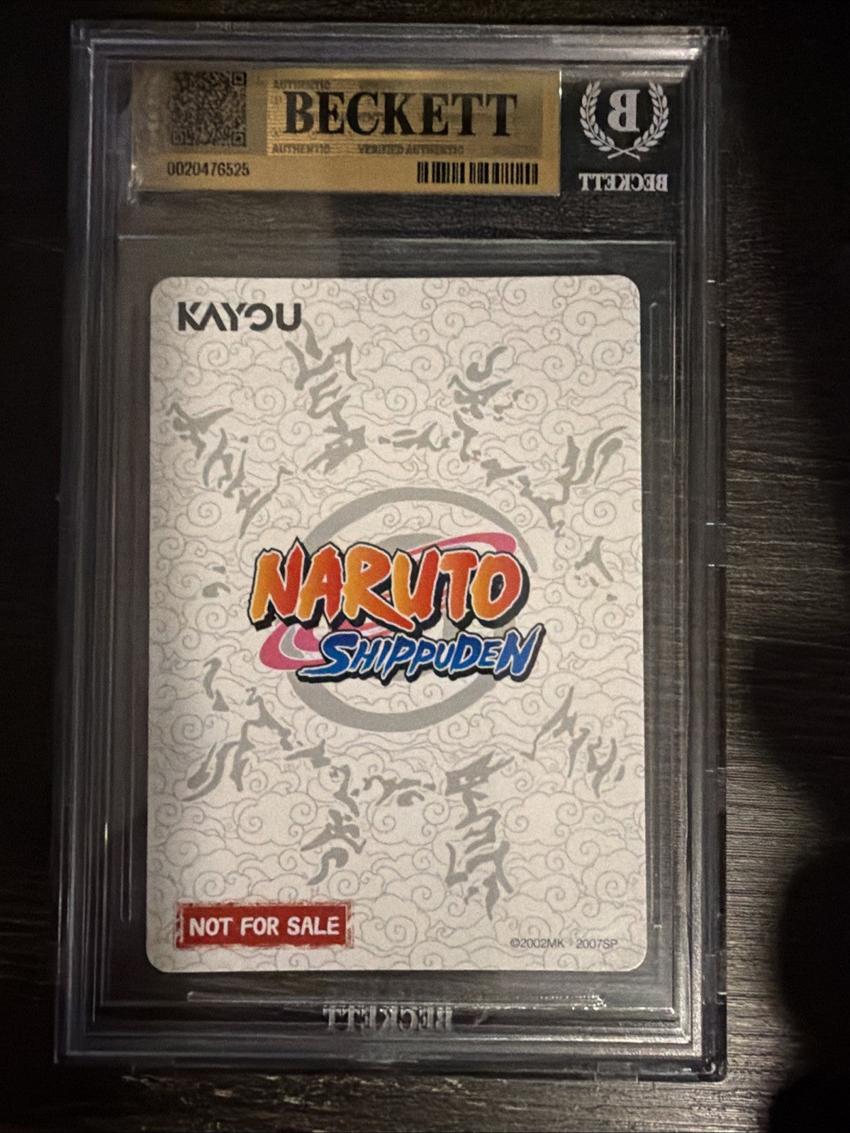 BGS 9.5 Naruto Uzumaki PSA Magazine Exclusive NRSA-PR-003 Kayou 2025 USA Promo1
