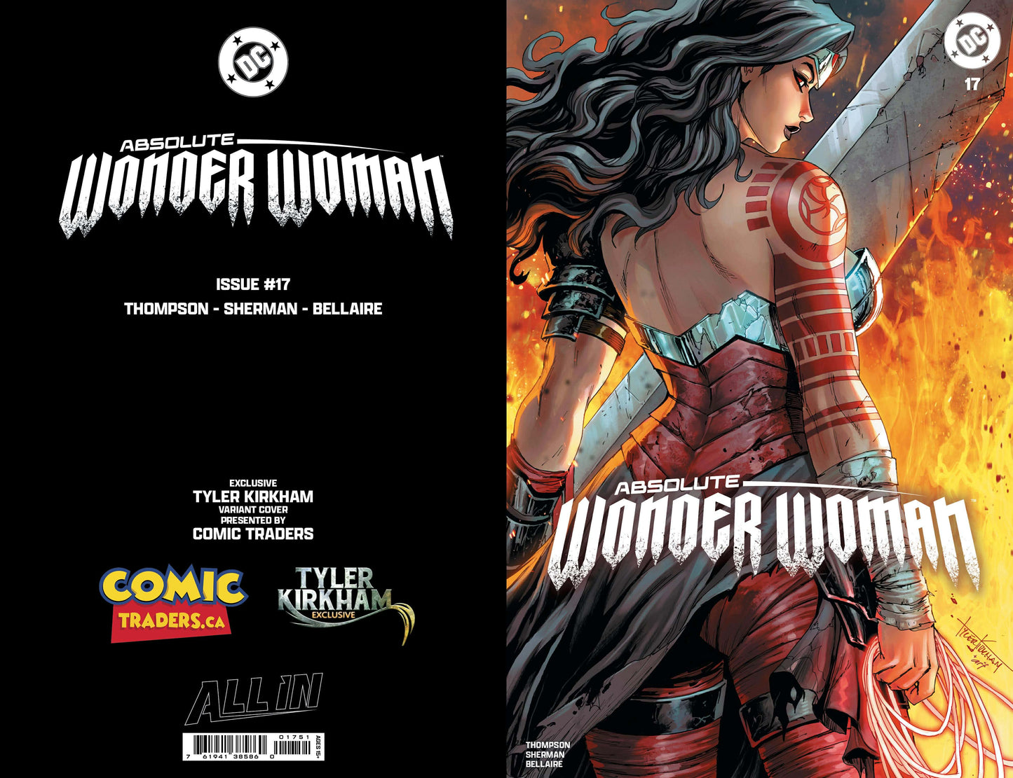 ABSOLUTE WONDER WOMAN #17 TYLER KIRKHAM Megacon 2026 EXCLUSIVE VAR (02/25/2026)