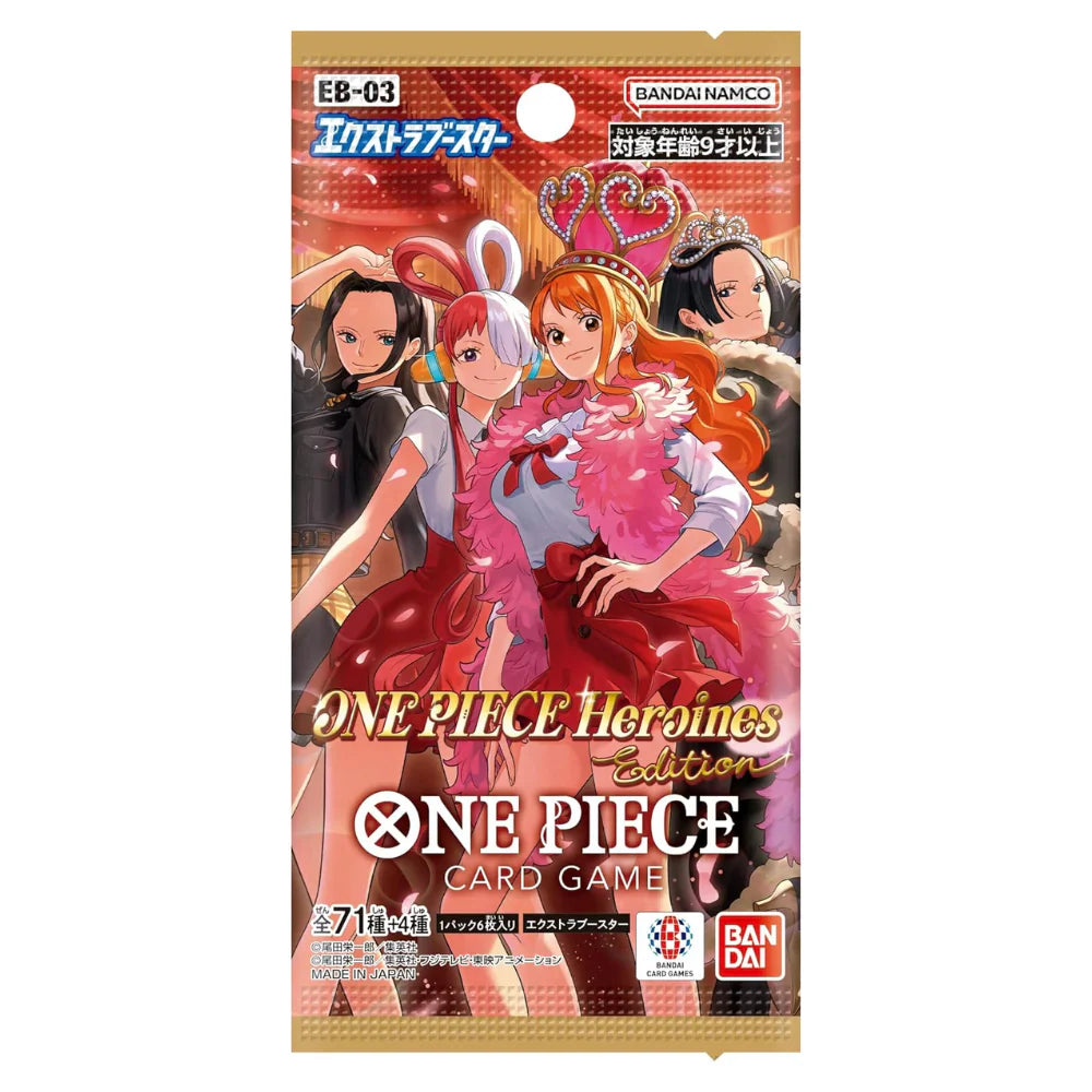 One Piece TCG EB-03 Heroine Edition Booster Pack (Japanese)