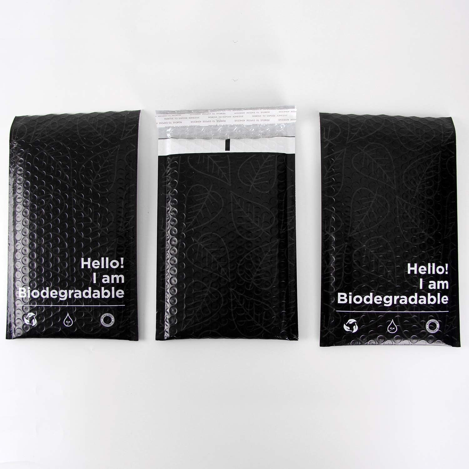 100% Biodegradable Bubble Mailers – 25-Pack | 6" x 10" | Eco-Friendly Padded Envelopes
