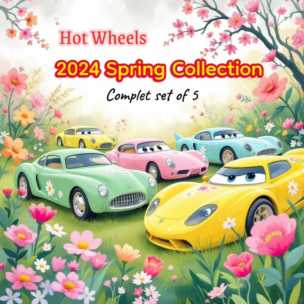 Hot Wheels 2024 Spring Series - Complete set of 5
