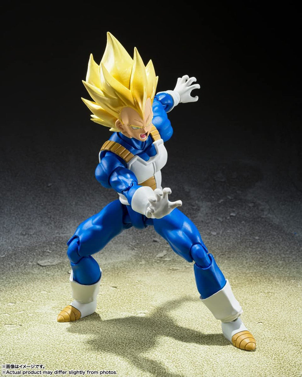 Bandai S.H.Figuarts Super Saiyan Vegeta - Awakening Blood - Dragon Ball Z Action Figure