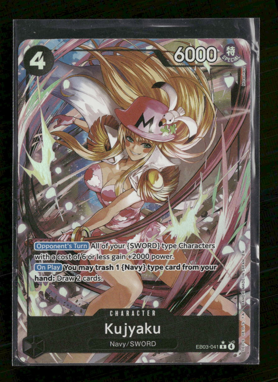 Kujyaku (Alternate Art) #EB03-041 – One Piece Heroines Edition – Rare (Near Mint, 2026)
