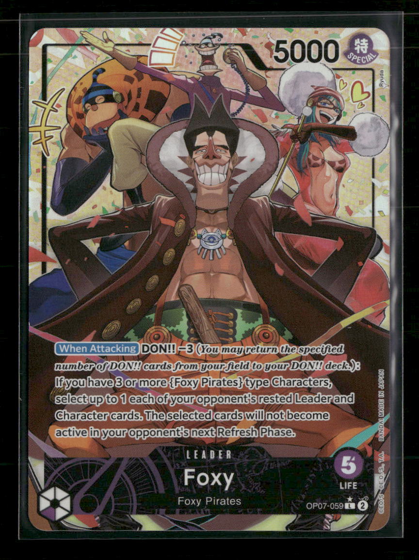 Foxy (Parallel) #OP07-059 – 500 Years in the Future (Near Mint, 2024)