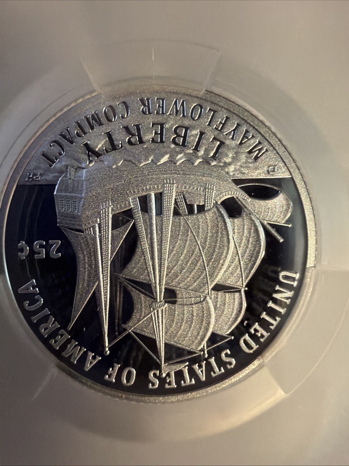 2026-S Mayflower Compact Silver 25C CACG PR69DCAM2