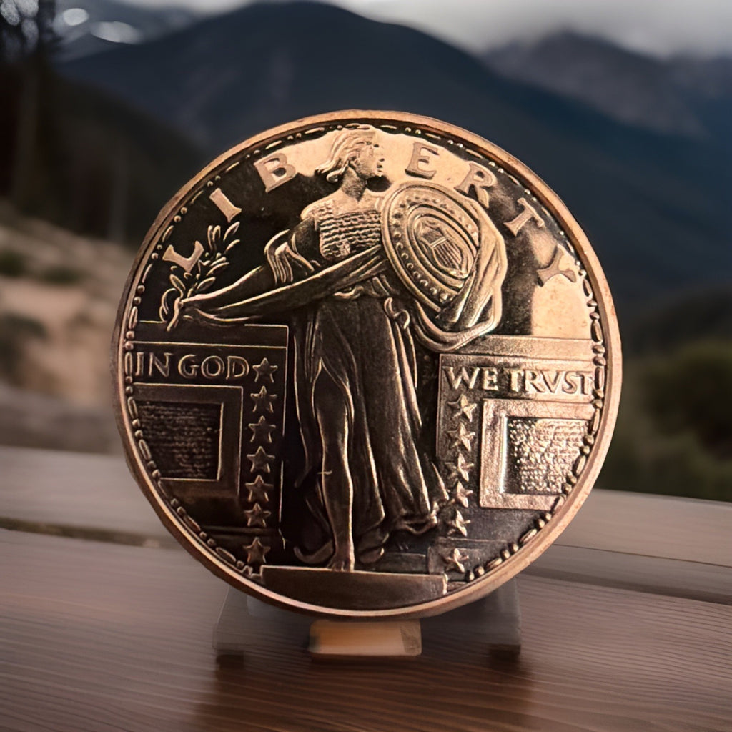 1 oz Copper Round - Walking Liberty (Tube of 20)0