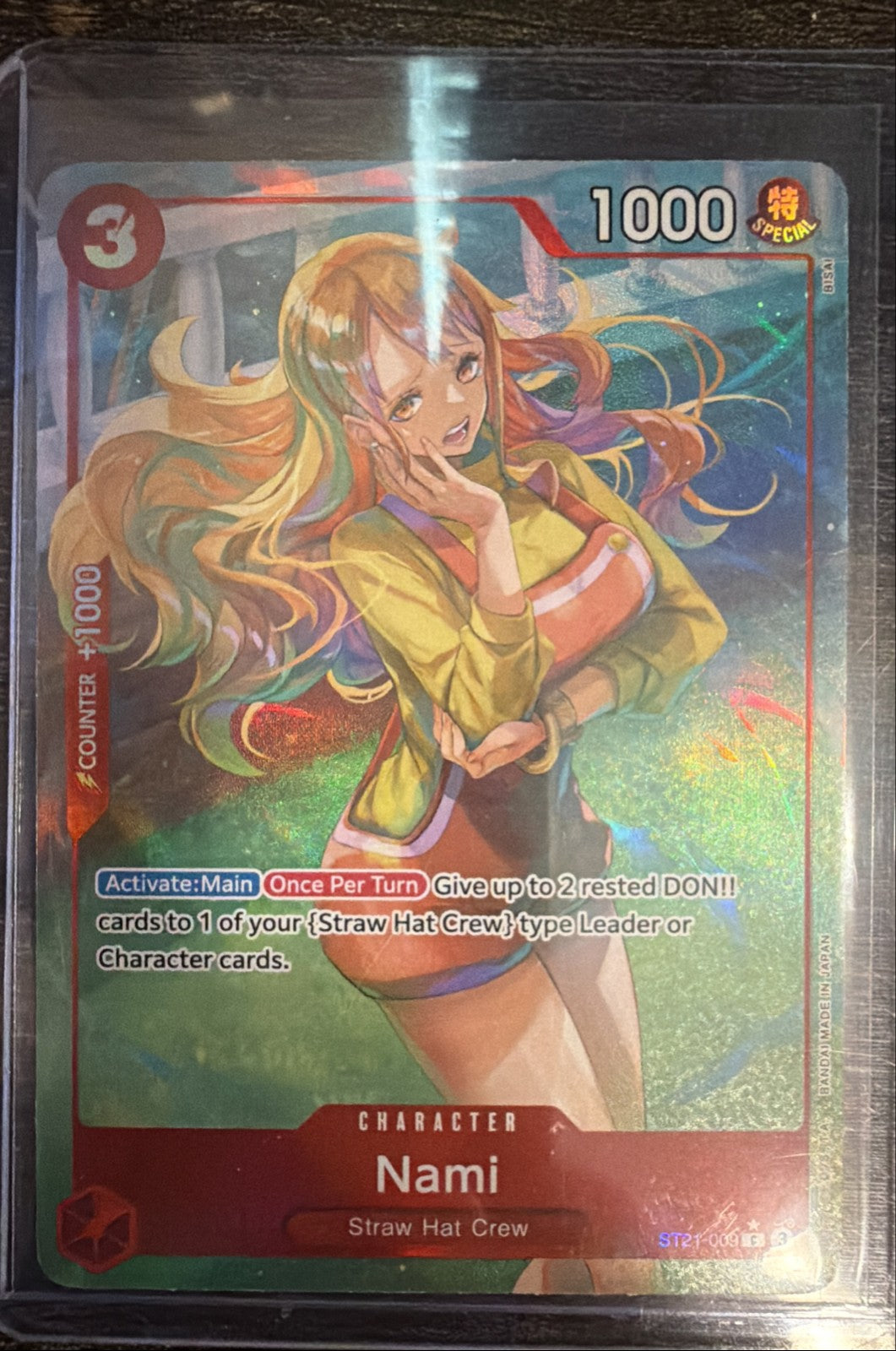 Nami (Parallel) ST21-009 Starter Deck EX: Gear 5 Foil0