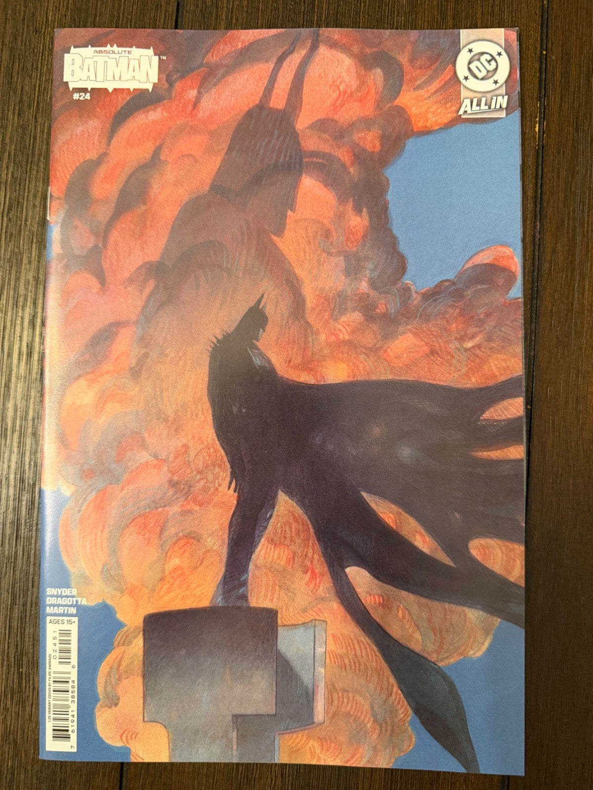 Absolute Batman #24 5-Cover set Covers A-E DRAGOTTA,MANN,SOZOMAIKA,ANDRADE 1:255