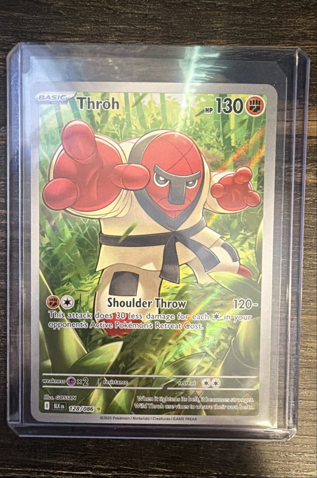 Throh 128/086 Sv: Black Bolt Holo0
