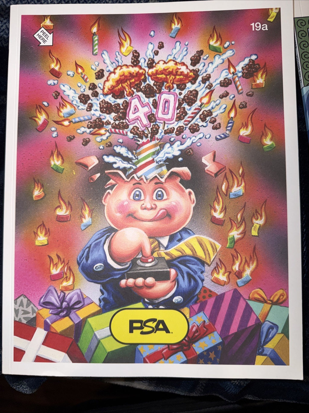 Adam Bomb PSA Magazine October 2025 Vol. 19 NO PROMO Card JUST MAGAZINE0