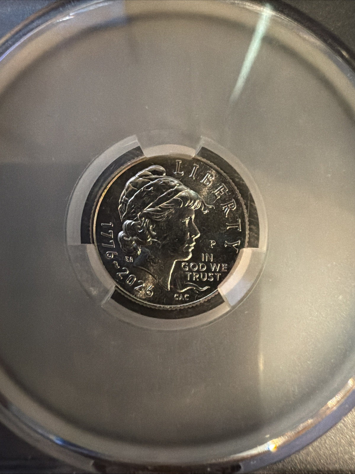 1776-2026 P Semi quincentennial Dime CAC MS641
