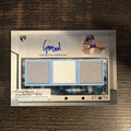 2024 Topps Museum Signature Swatches Triple Curtis Mead SWTRA-CM /99 AU, MEM, RC0