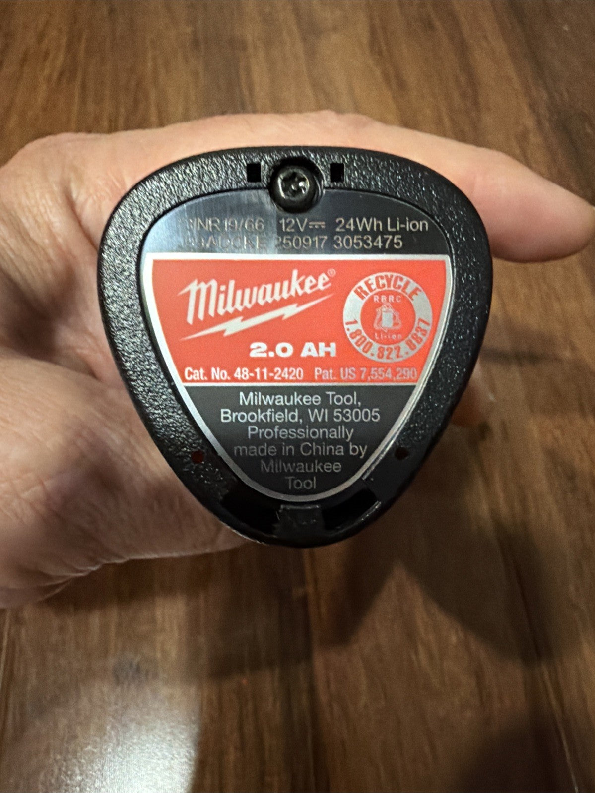 Genuine Milwaukee 48-11-2420 12 Volt M12 REDLITHIUM CP2.0 Battery2