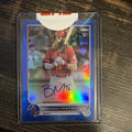 2022 Topps Chrome Brandon Marsh Blue Rookie RC On-Card Auto /150 Topps Seal 0