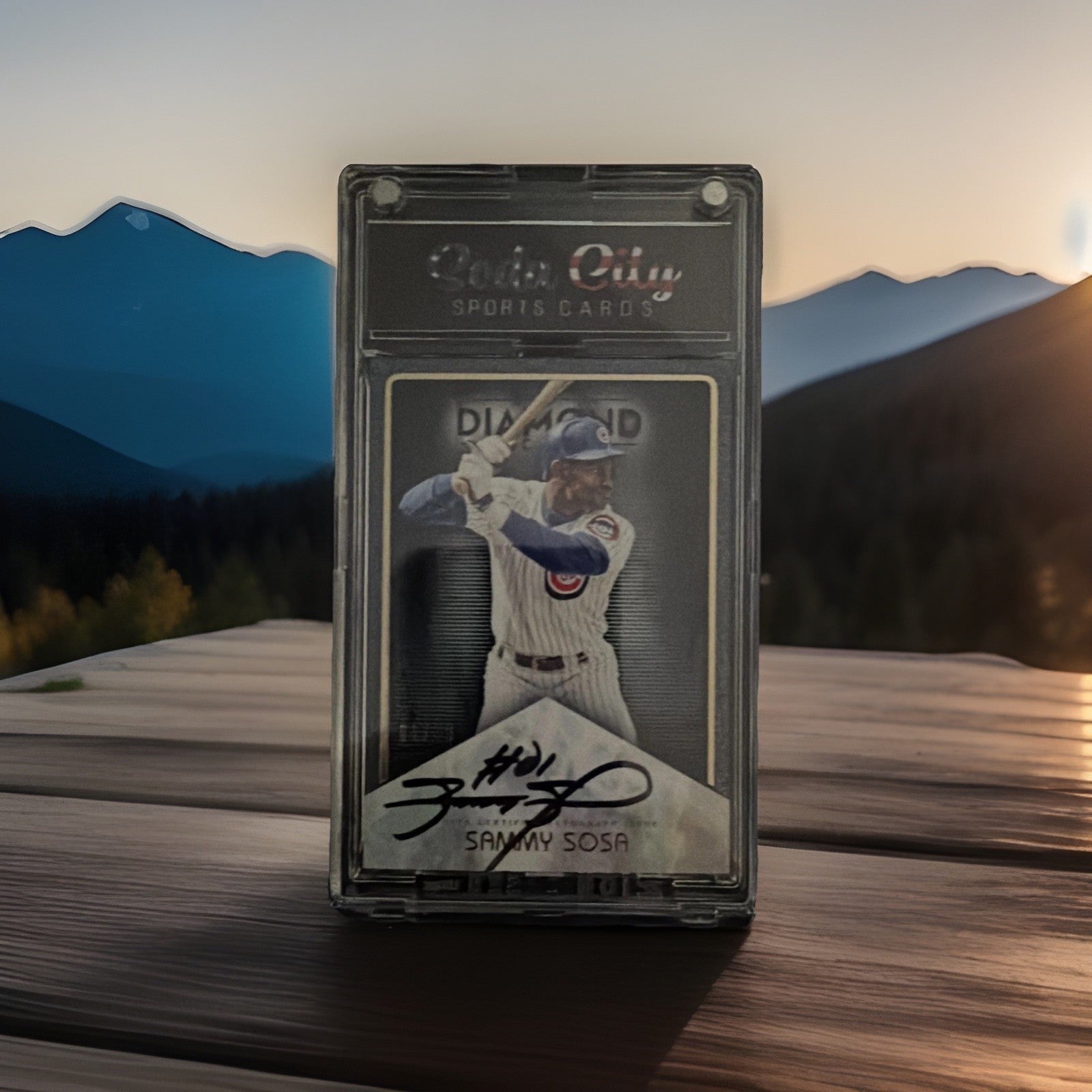 2022 Topps Diamond Icons - Autographs Sammy Sosa #AC-SSO Black /10 (AU)0