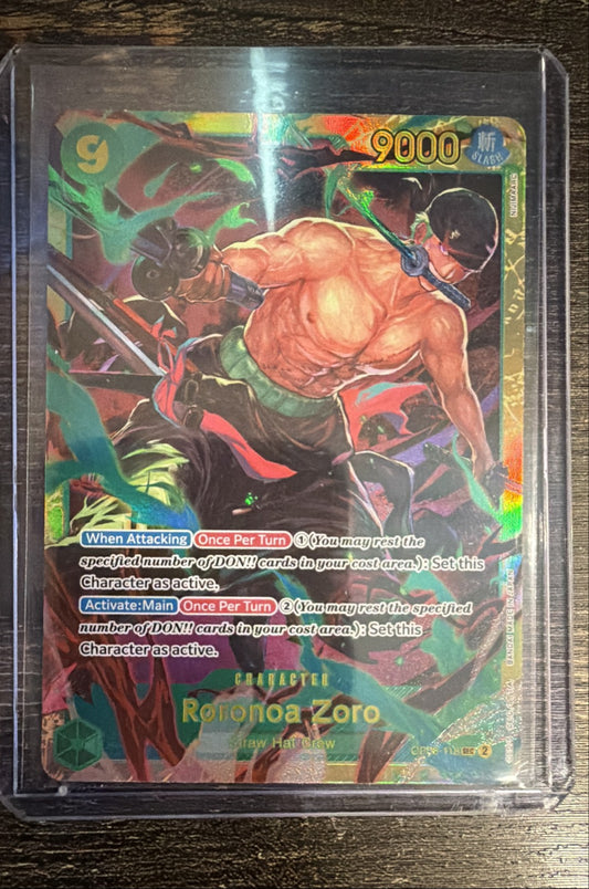 Roronoa Zoro OP06-118 Wings of the Captain Foil0