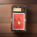 Charmander Pokémon CGC Pristine 10 Playing Card 2019 JPN Old Maid Trading Card0