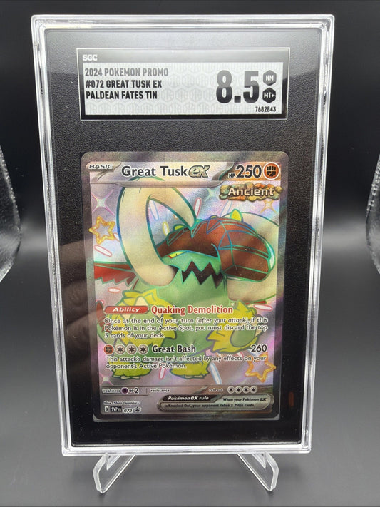 Great Tusk ex 072 Sv: Scarlet & Violet Promo Cards Holo0