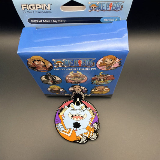 FiGPiN Mystery Minis  Jinbe (Y603) ONE PIECE Series 3 Locked Rare0