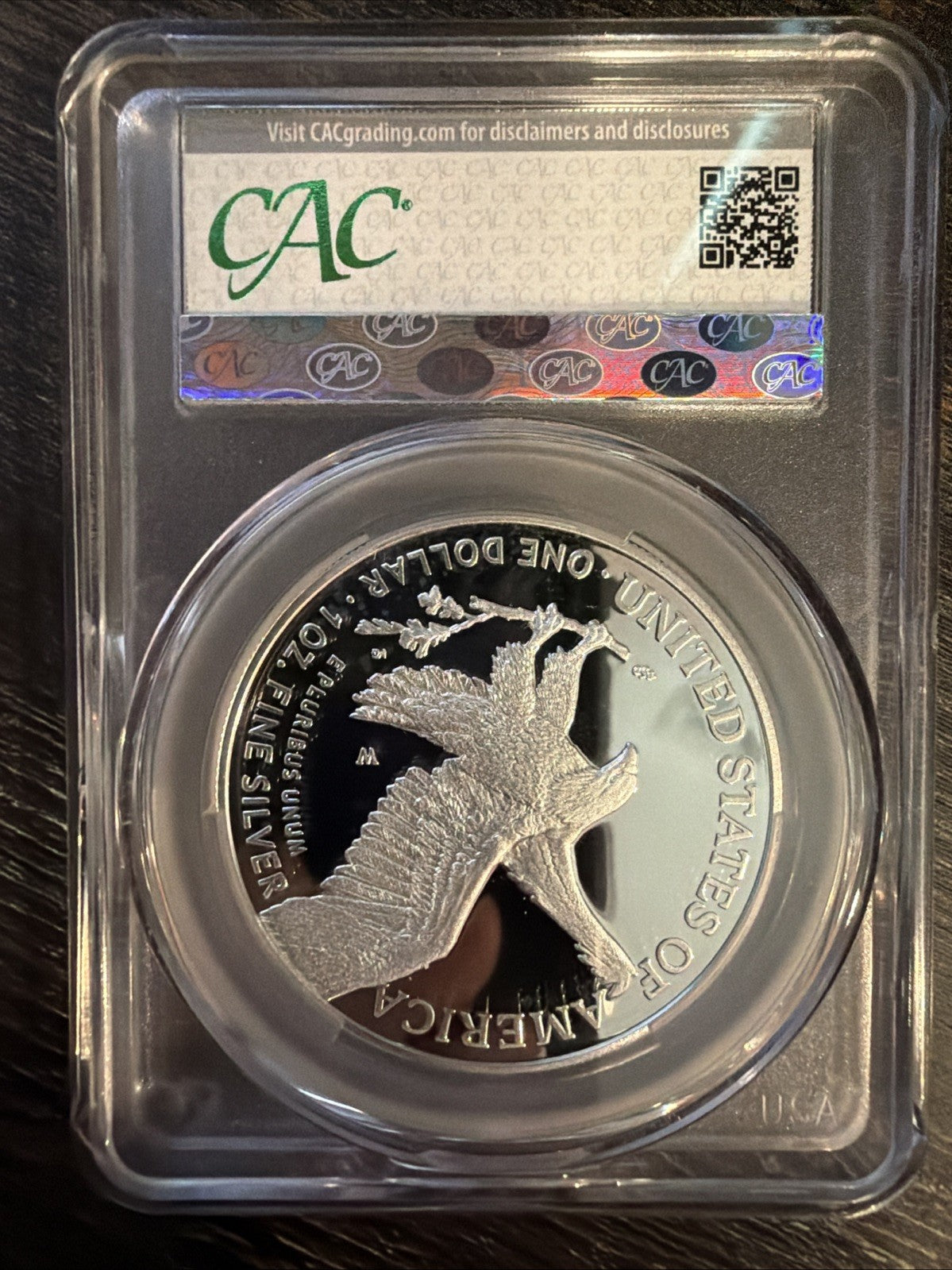 1776~2026 W Proof $1 American Silver Eagle CAC PR68DCAM Liberty Bell Privy3