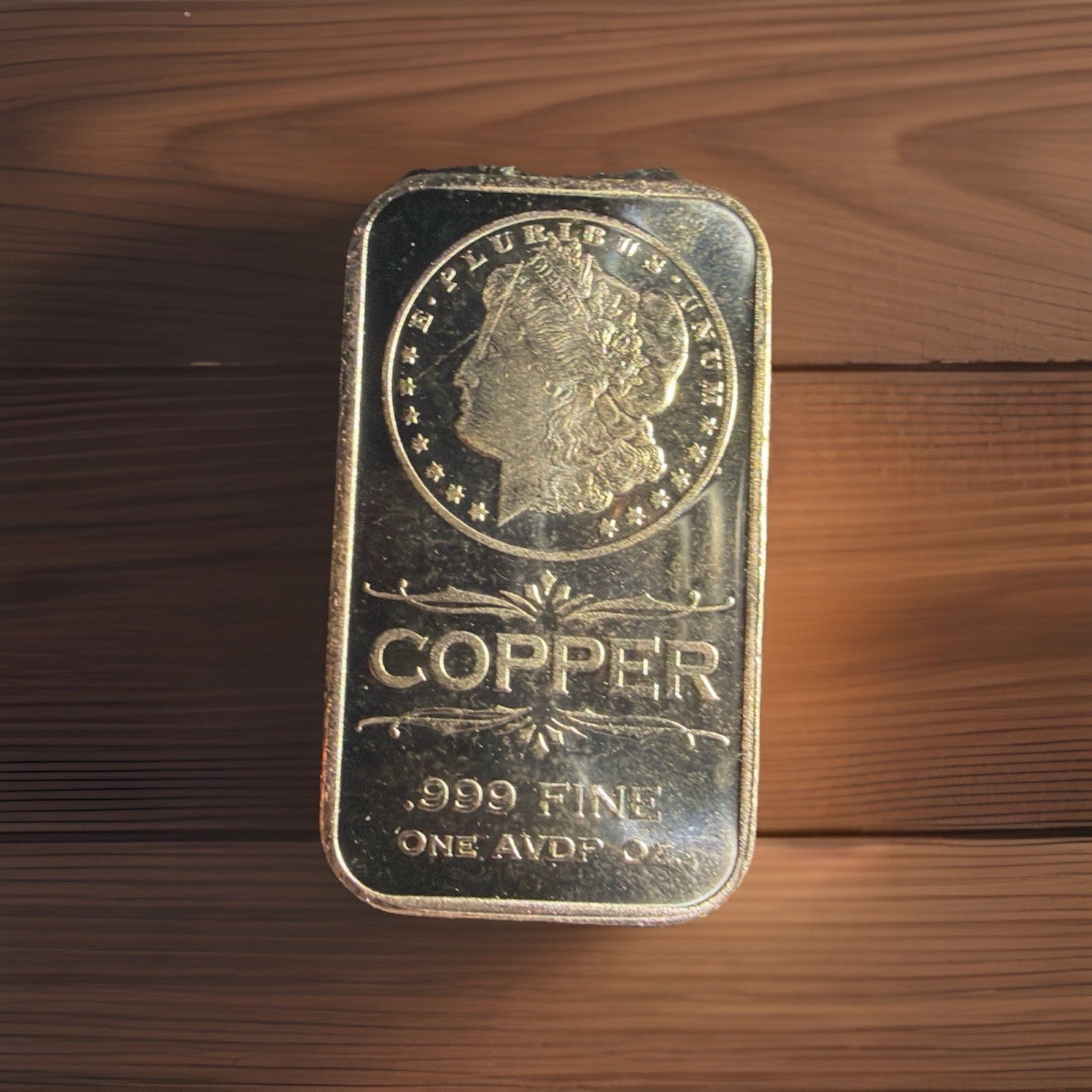 Tube Of 20 Walking Liberty 1 Oz AVDP .999 Copper  Bar S0