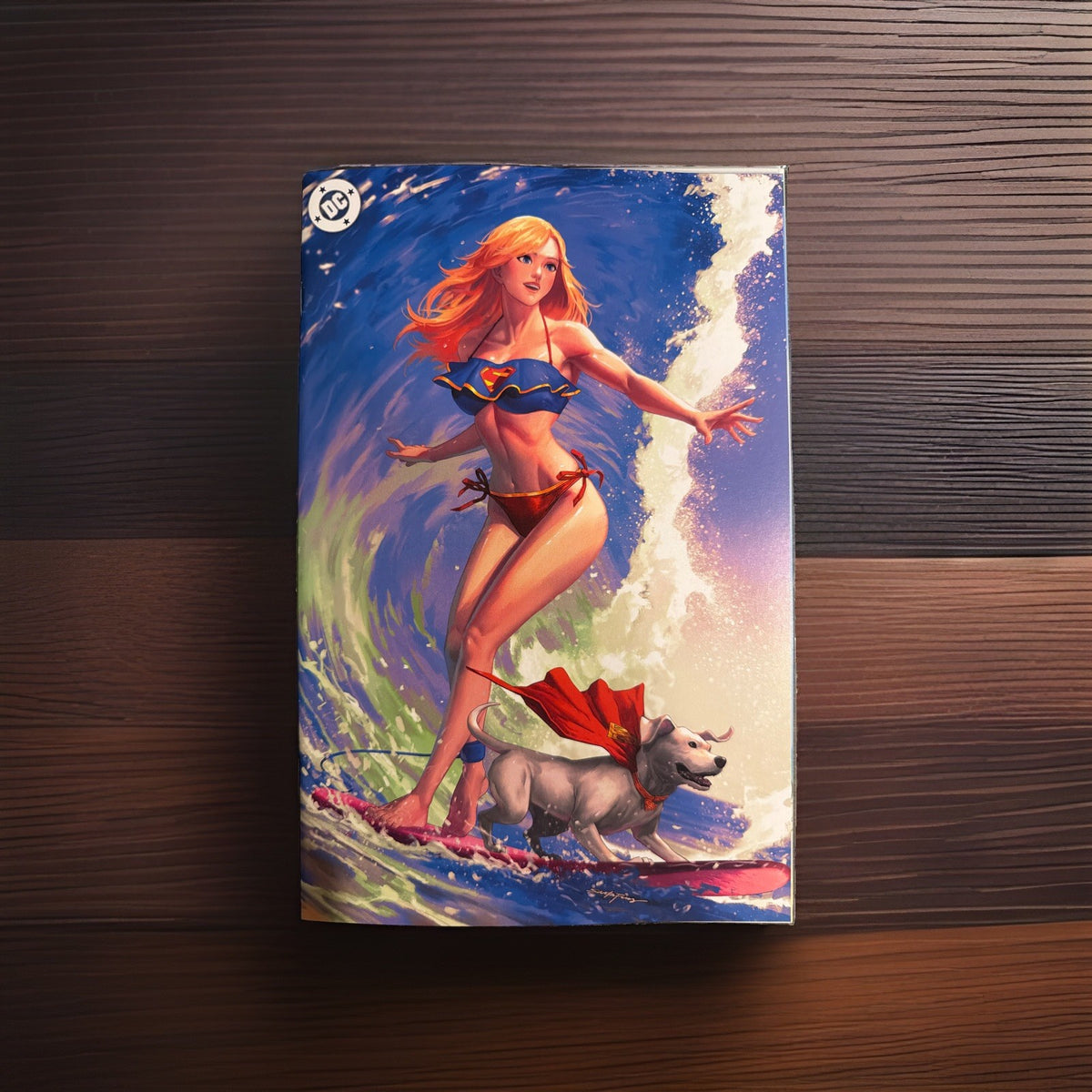 G'Norts Swimsuit Edition - Santa Fung Supergirl VIRGIN VARIANT - Ltd 800 - NM/M0