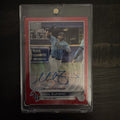 2022 Topps Chrome - Veteran Auto Mike Zunino #CVA-MZ Red Wave Refractor /5 0