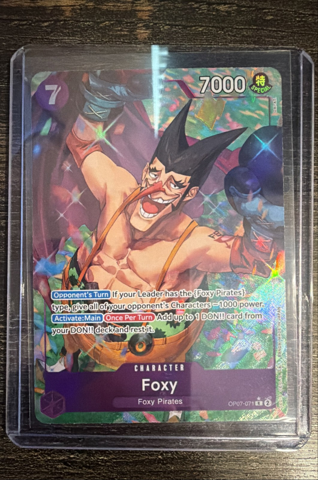 Foxy (071) (Parallel) OP07-071 500 Years in the Future Foil0