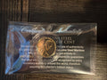 1943 Genuine Steel Wartime Wheat Cent 24KT Gold Plated With Authenticity Card0
