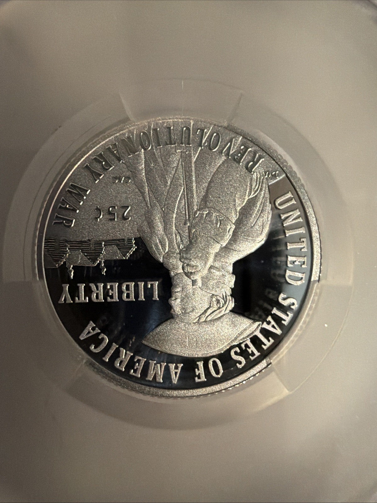2026-S Revolutionary War Silver 25C CACG PR69DCAM2