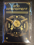 2nd Amendment 1/1000 oz Proof Strike Gold. Only 2000 MINTED. .999 fine Gold0