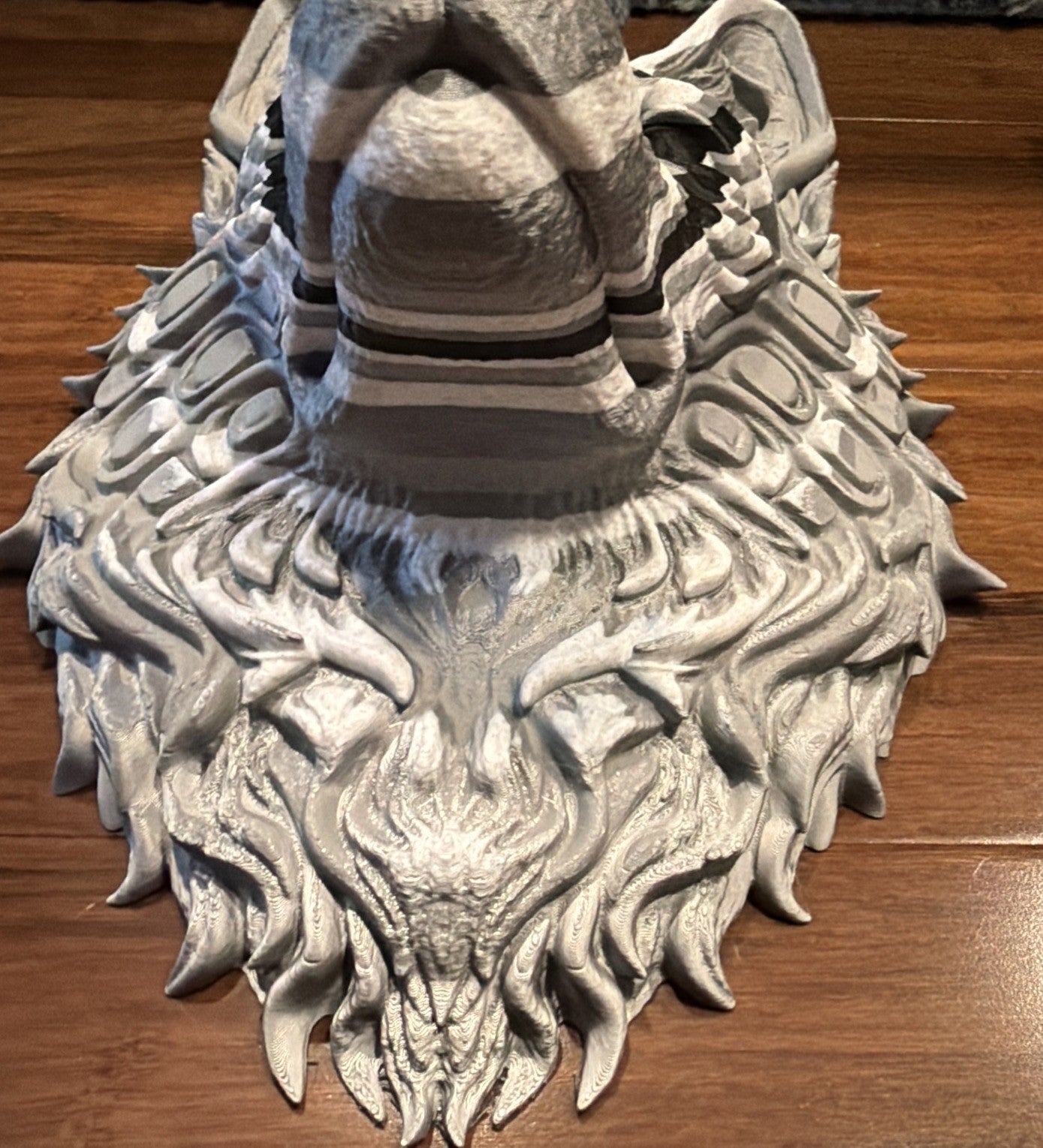 3d Print Wolf Head wall art4