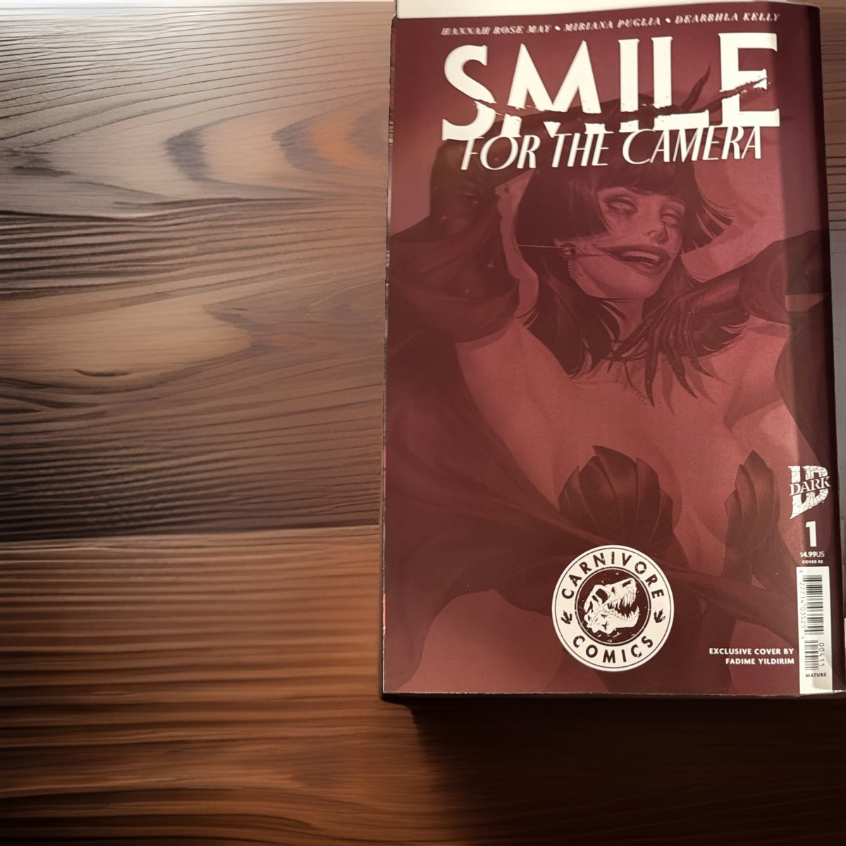 SMILE FOR THE CAMERA 1 FADIME YILDIRIM CARNIVORE EXCLUSIVE VIRGIN NM 20261
