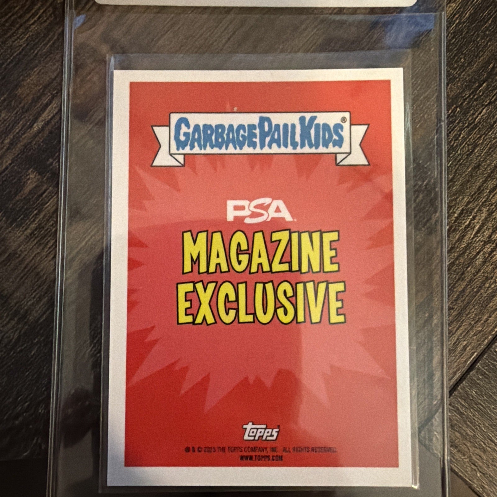 Garbage Pail Kids Happy Arnie-versary - 2025 PSA EXCLUSIVE 40th Gpk1