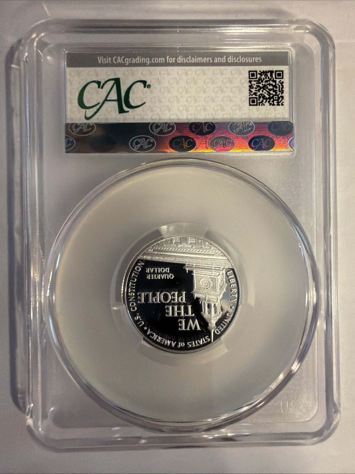 2026-S Silver  Quarter U.S. Constitution 25C CAC PR69 DCAM Modern Silver3