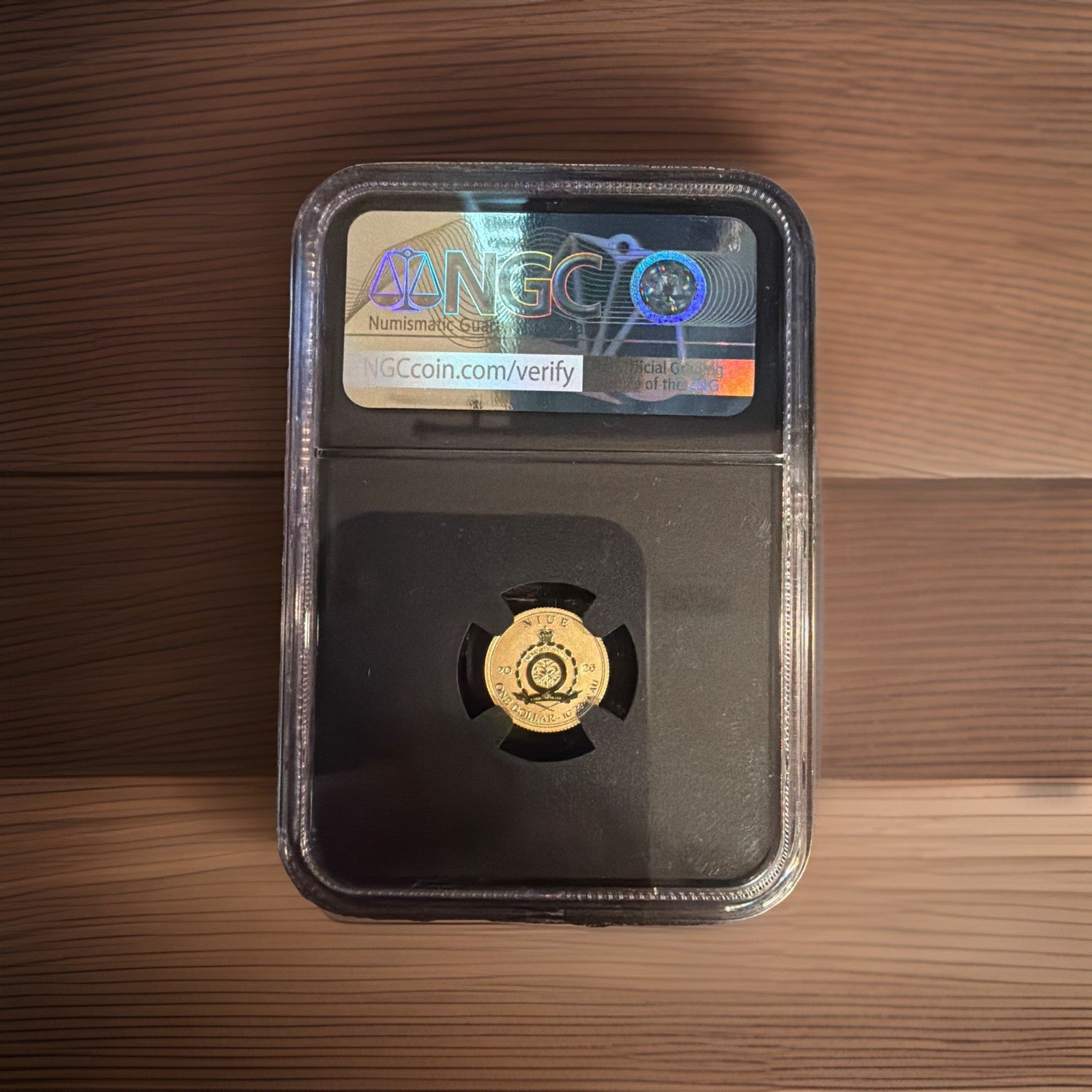 2026 Niue 1g Gold Spinosaurus NGC PF70 Reverse Proof Dinosaur Coin5