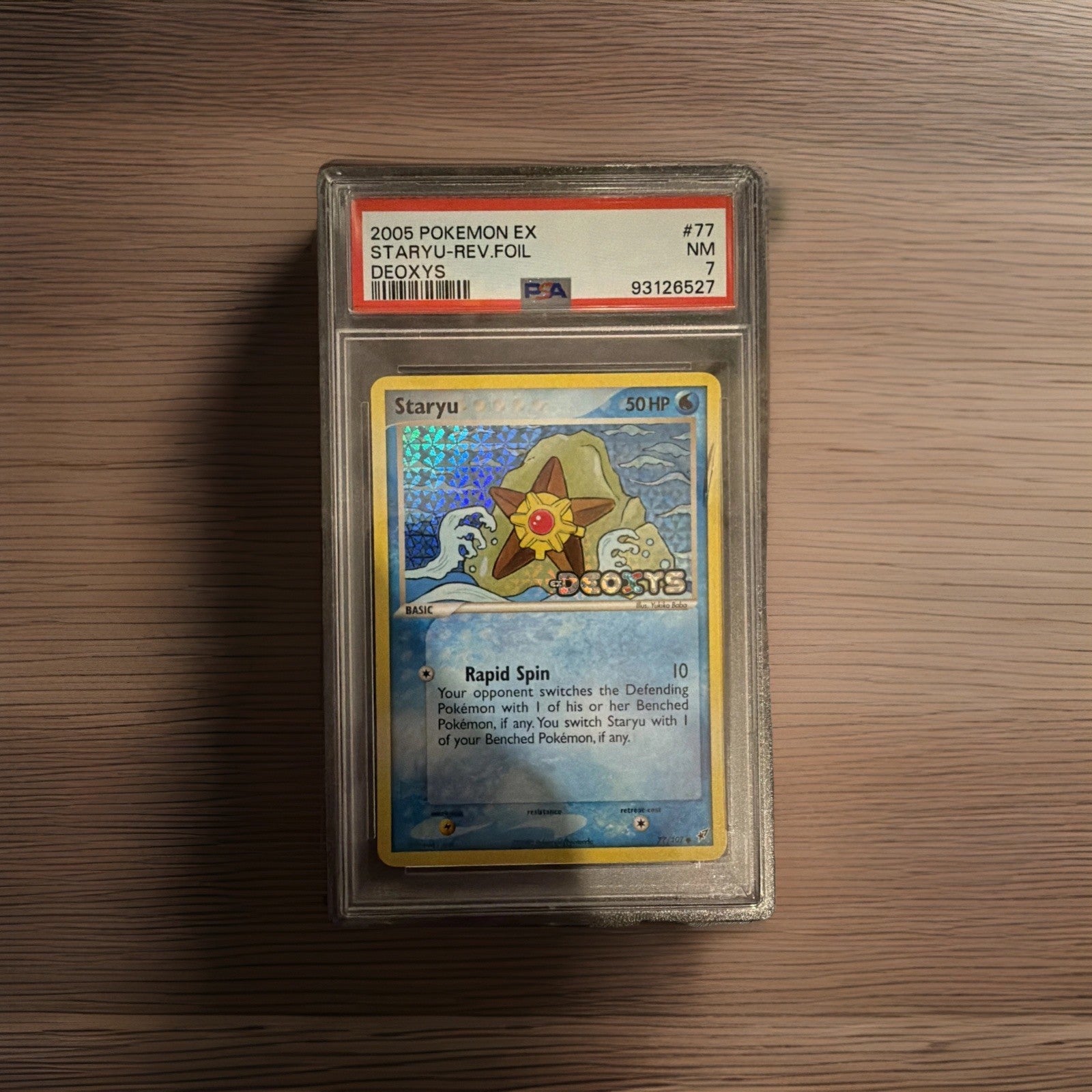 Staryu 77/107 Deoxys Reverse Holo0