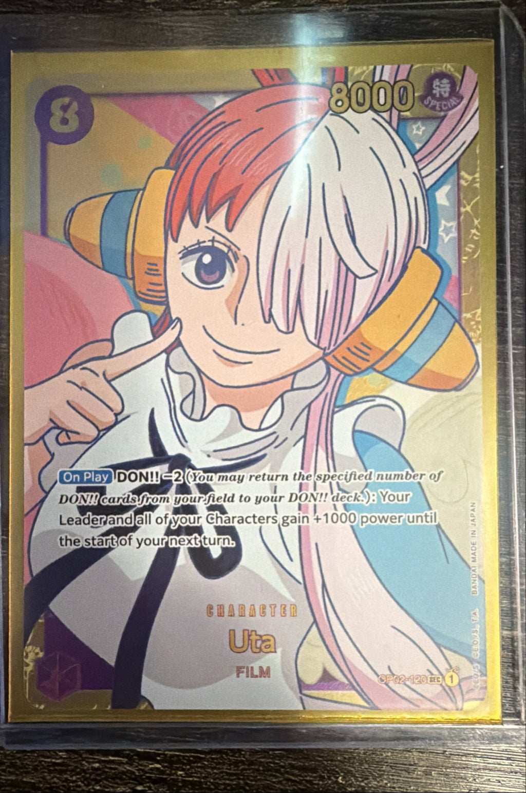 Uta OP02-120 Paramount War Foil0