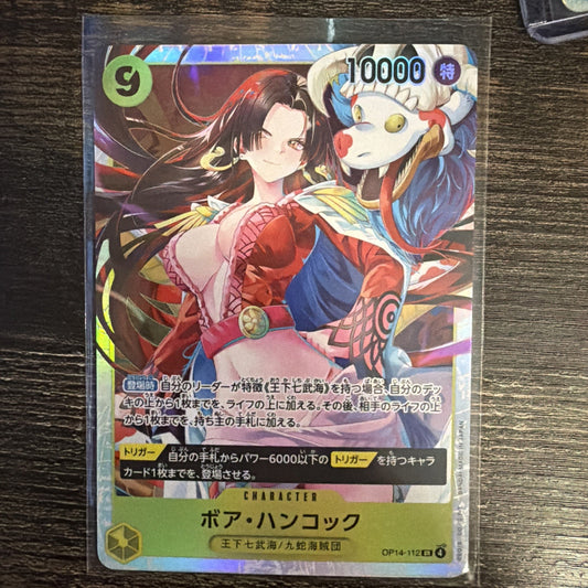 Boa Hancock OP14-112 SR - The Azure Sea's Seven Japanese One Piece Tcg Jp0