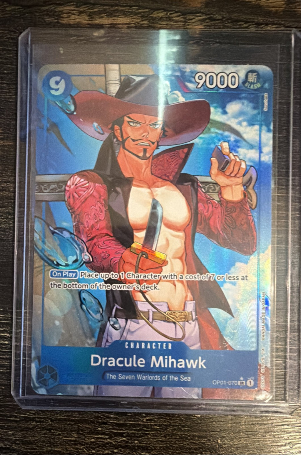 Dracule Mihawk (OP01-070) (Alternate Art) OP01-070 Premium Booster -The Best0