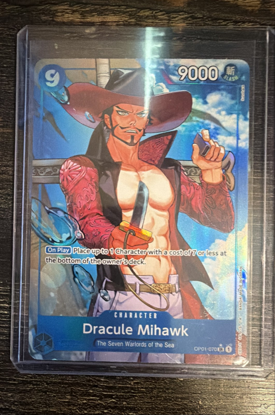 Dracule Mihawk (OP01-070) (Alternate Art) OP01-070 Premium Booster -The Best0