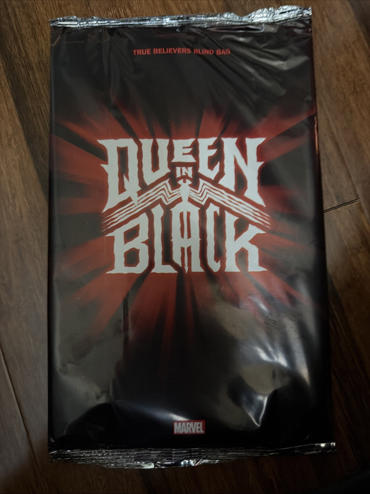 QUEEN IN BLACK #1 TRUE BELIEVERS BLIND BAG. NEW MARVEL  SEALED0