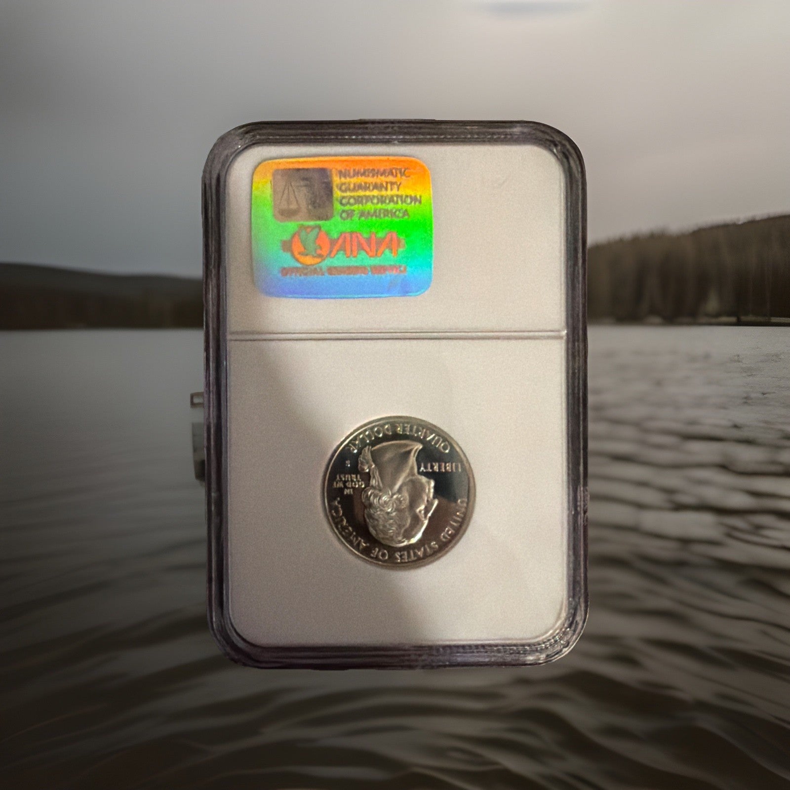1999-S Silver Quarter New Jersey PF 69 Ultra Cameo1
