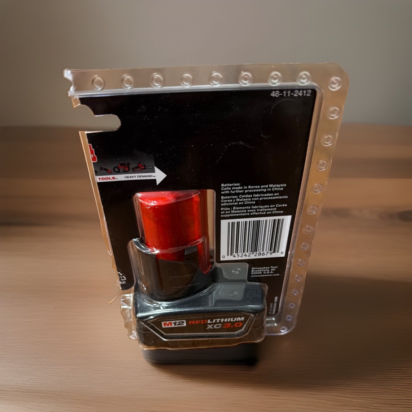 Milwaukee M12 Red Lithium XC 3.0 Battery - 12 Volt DC - Power Tool Battery Only1