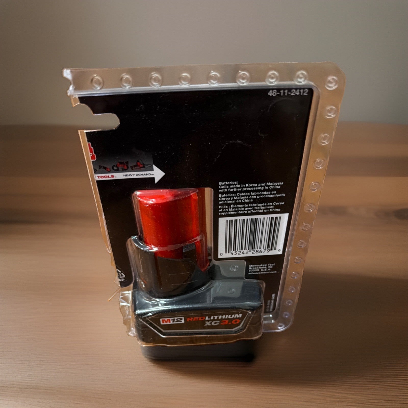 Milwaukee M12 Red Lithium XC 3.0 Battery - 12 Volt DC - Power Tool Battery Only1