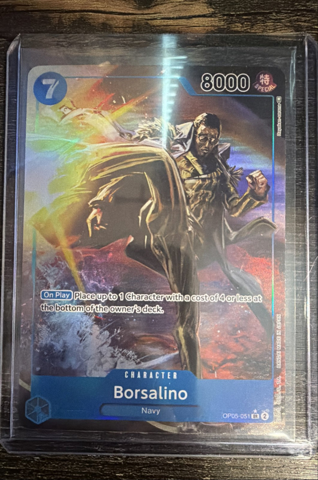 Borsalino (Alternate Art) OP05-051 Awakening of the New Era Foil0