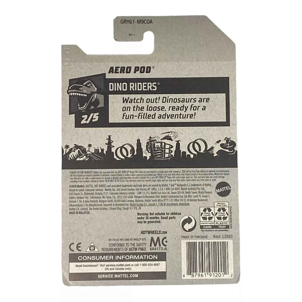 Hot Wheels Aero Pod - HW Dino Riders Series 2/5