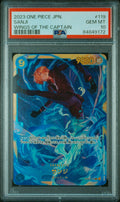 PSA 10 Gem Mint – Sanji #OP06-119 – Wings of the Captain (Japanese, 2023)