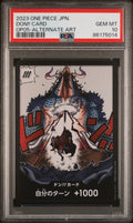 PSA 10 Gem Mint – DON!! Card (Alt Art) – OP05 Awakening of the New Era (Japanese, 2023)