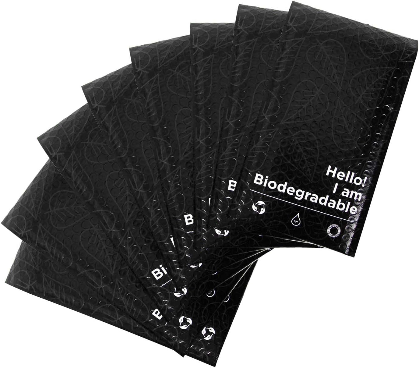 100% Biodegradable Bubble Mailers – 25-Pack | 6" x 10" | Eco-Friendly Padded Envelopes
